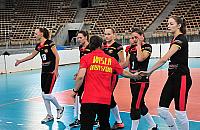 Turniej siatk�wki w hali na Bemowie