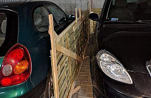 Jak Pawlak z Kargulem, czyli płotek w garażu podziemnym