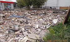 Odgruzowali plac przy Biedronce