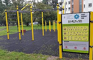 Nowy plac do ćwiczeń pod chmurką