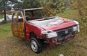 Wrak zniknął z Powstańców Śląskich