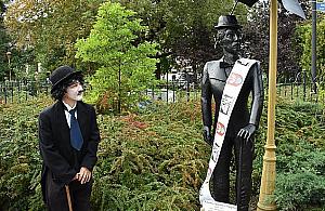 Chaplin w Legionowie. "Klimat przedwojennego rynku"