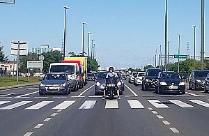 Motocykle na buspasy. "Najpierw testowo na rok"