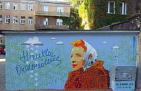 Mamy mural z Ordonk�, dziewczyn� z �elaznej