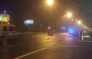 Wypadek na Modlińskiej. Jedna osoba w szpitalu