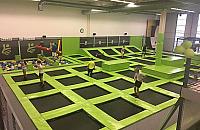 Ogromny park trampolin na Bia�o��ce. Wkr�tce otwarcie
