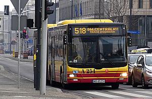 518 zmieniło trasę, 314 zniknęło