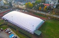 Wielki balon wylądował. "Mieszkańcy wchodzą bezpłatnie"