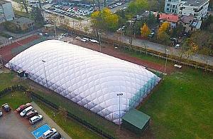 Wielki balon wylądował. "Mieszkańcy wchodzą bezpłatnie"