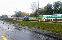 Stoimy w lesie, bo przepuszczamy pendolino