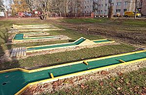 Minigolf na Piaskach. "Pierwsze takie miejsce na Bielanach"