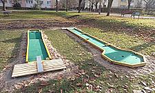 Minigolf na Piaskach. "Pierwsze takie miejsce na Bielanach"