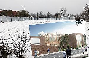 Kulturoteka w Falenicy. Pierwsza łopata za nami