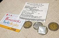 Janusz z�odziejstwa. Podrobione 5 z� w biletomacie