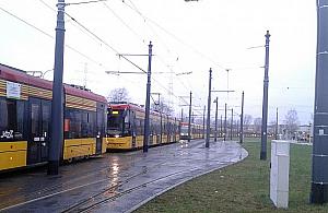 Mikołajki na Tarchominie. Tramwaje stanęły w korku