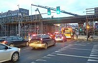 Gigantyczne korki na Kasprzaka. "Oddajcie buspas"