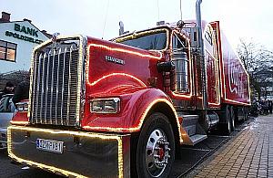 Coca-Cola truck zajechał! "Może zakręcić się w głowie"