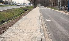 Zmiany na Modlińskiej. Zyskali piesi i rowerzyści