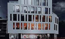 Chrzanów: nietypowy budynek pnie się w górę