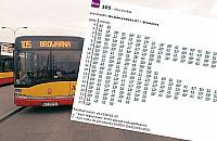 Poranne stado autobusów. 105 jeszcze częściej