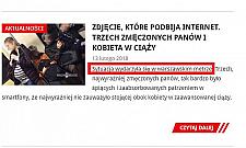 Zdjęcie z metra, czyli bajka o fake newsach