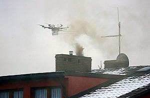 Drony kontra smog. Odwana decyzja dla Wawra