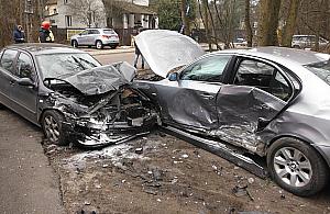 Początek serii czy incydent? Niebezpieczne skrzyżowanie w Wawrze