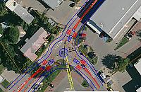 Rondo przy Biedronce na Mehoffera?