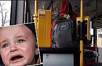 Krzyczące dziecko królem autobusu. "Nie bójmy się przeprosić"