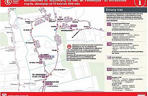 Głębocka w remoncie. Sprawdź, jak dojedziesz do pracy