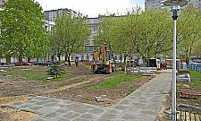 Z placem zabaw i siłownią. Nowy skwer w sercu Woli