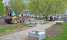 Z placem zabaw i siłownią. Nowy skwer w sercu Woli