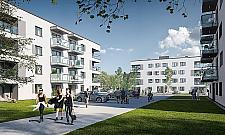 Nowe osiedle w Jabłonnie. Bloki z windą i ogródkami