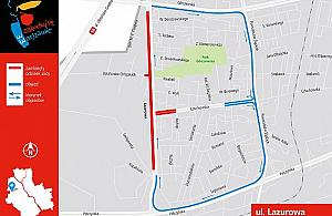 Dokończą Lazurową. Weekend z utrudnieniami