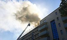 Groźny pożar przy Kochanowskiego