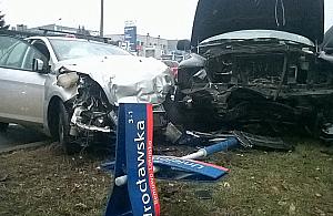 Kolejny wypadek. Niebezpieczna Wrocławska?