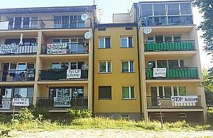 Protest w Zegrzu. Mieszkańcy nie chcą Portico Marina