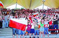 Mundialowe szaleństwo w parku Górczewska