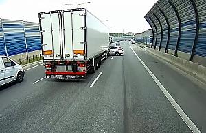 Kierowca się zagapił? Tak dochodzi do wypadków na S8