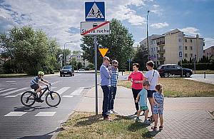 Po wypadku założą światła. "Kosztami obciążymy dewelopera"