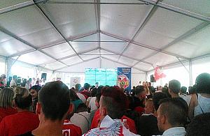 "Strefa żalu". Drugi telebim dla kibiców z Bródna