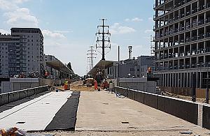 Nowe Koło przy Obozowej. Stacja prawie gotowa