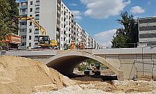 Nowe Koło przy Obozowej. Stacja prawie gotowa