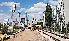 Nowe Koło przy Obozowej. Stacja prawie gotowa