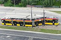 Piątek trzynastego na torach. Tramwaj uderzył w słup