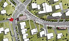 Metro między domkami. Gdzie będą wejścia?