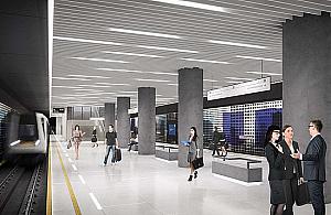 Metro na Bródno z pozwoleniem na budowę