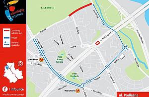 Remontują Podleśną. Zmiany w sobotę