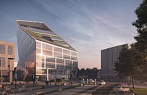 Nietypowa inwestycja na Woli. Szklana piramida