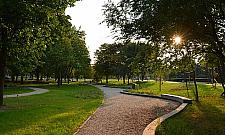 Park Szymańskiego jak nowy. Fontanny zachwycają